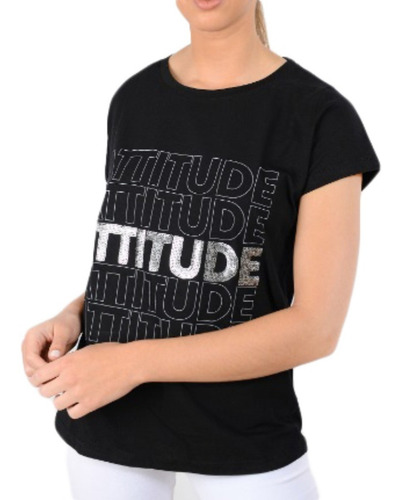 Remera Ossira Estampada Y Bordado.art023