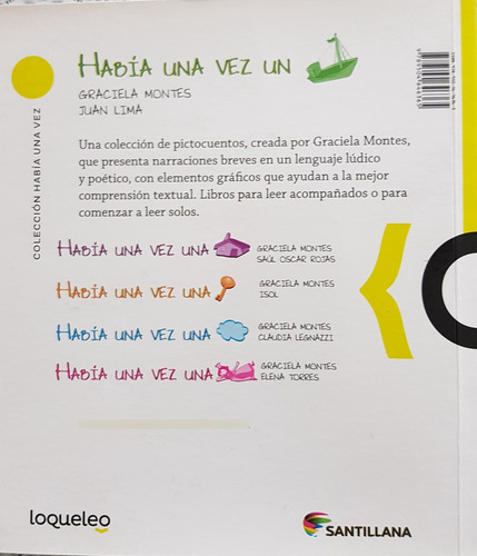 Libro Habia Una Vez Un Barco - Graciela Montes - Juan Lima!i (Usado)