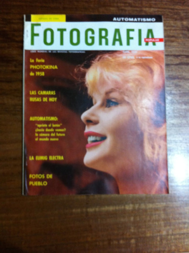 Revista Fotografia Nº4  Antigua  Abril Año 1959