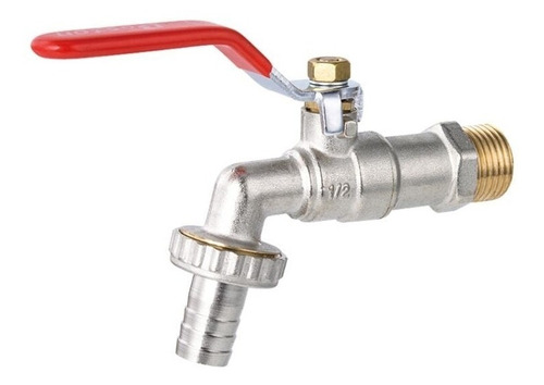Imagen 3 de 3 de Llave Para Lavadora Lavadero Jardin 1/2