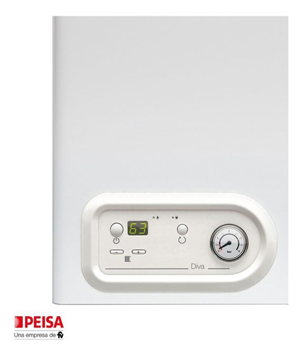 Caldera a gas Peisa Diva 32 DS N tiro natural a gas natural 220V color blanco