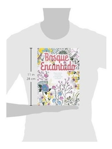 Imagem 3 de 3 de Livro Bosque Encantado Para Colorir, Estimular A Imaginação