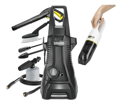 Combo Karcher Hidrolavadora Aspiradora Mano Auto Bateria Oy