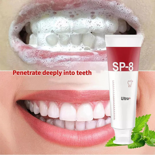 2 Pastas Dentales Blanqueadoras Probióticas Sp 8 De 100 G