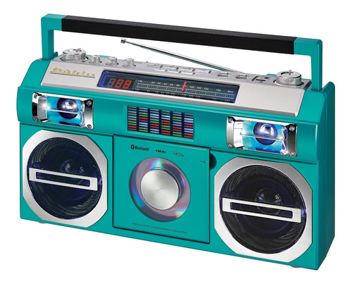 Studebaker Turquesa Retro Street Bluetooth Streaming Boombox