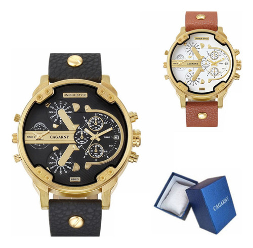 Correa De Reloj De Doble Movimiento Para Hombre Y Exquisita