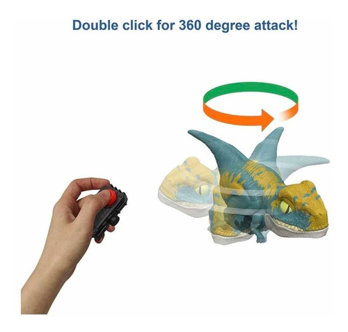 Dinosaurio Velociraptor Blue Jurassic World Sonido Eléctrico