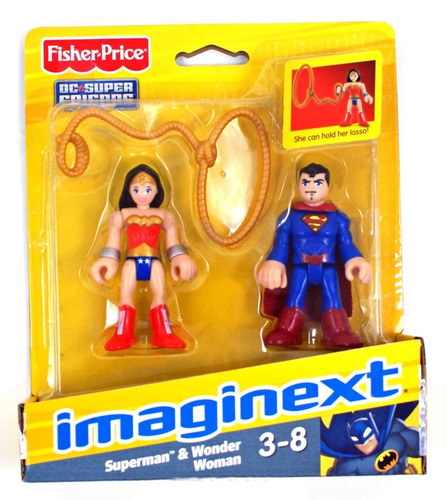Fisher Price - Imaginext - Superman Y Mujer Maravilla