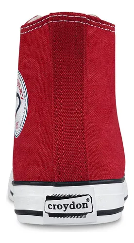 Tenis Discovery Alto Rojo Unisex Croydon