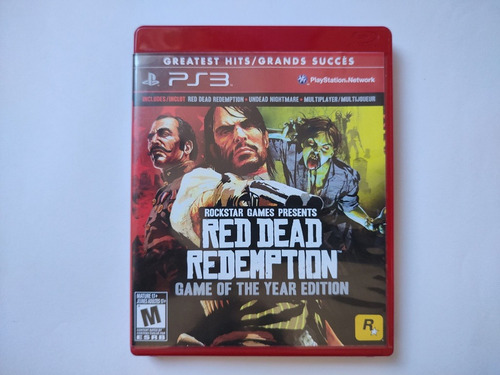 Red Dead Redemption Goty Gh Original Para Ps3 Fisico