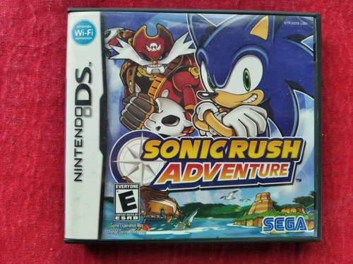 Sonic Rush Adventure ( Nintendo Ds ) 35v           _\(^o^)/_