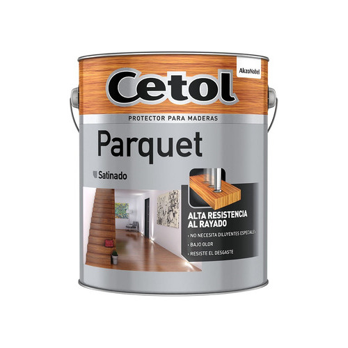 Cetol Parquet Vitroplastificante Pisos X 1 Lt Satinado Mm