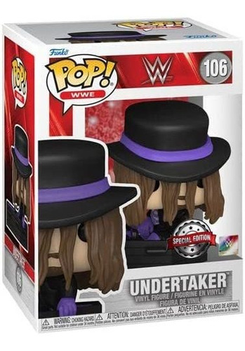 Funko Pop Wwe Undertaker Out Off Coffin Special Edition