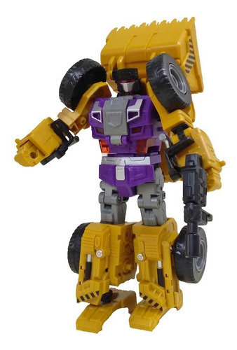Transformers Scrapper Amarillo Transformable 17.5 Cm Gigante (Usado)