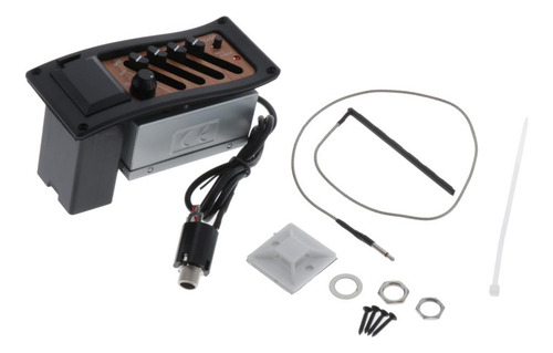 1pc Guitarra Acústica Pickup Eq Piezo Pickup 7545r