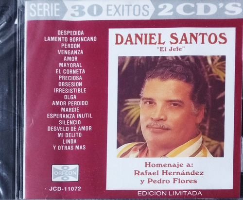 Daniel Santos - El Jefe Serie 30 Éxitos 