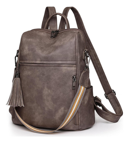 Sursee Mochila Monederos Para Mujer Pu Cuero Satchel Bolsos