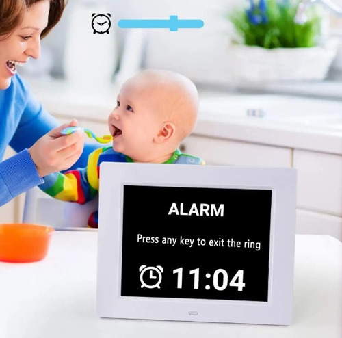 Reloj De Alzheimer Con Pantalla Digital De 7 Pulgadas