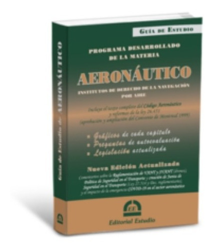 Guía De Estudio De Aeronaútico -última Edición- Ed. Estudio