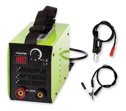 Soldadora Inverter Klatter 180 Amp + Pinzas