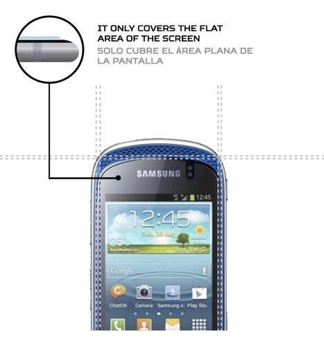 Protector Pantalla Antishock Para Samsung Galaxy Music