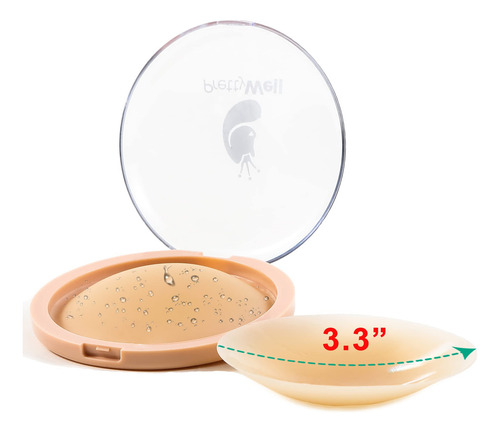 Cubiertas Para Pezones Adhesivas De Silicona Impermeables