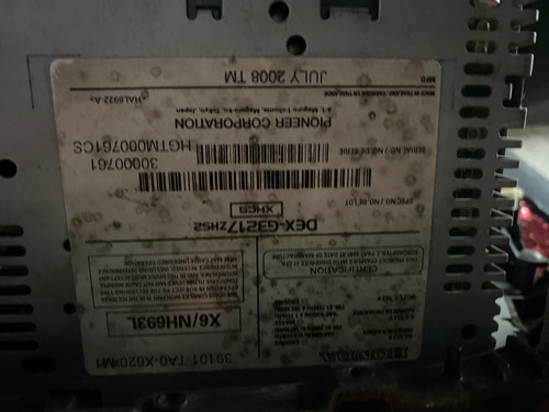 Auto Esterio De Honda Accord 2011 (Usado)