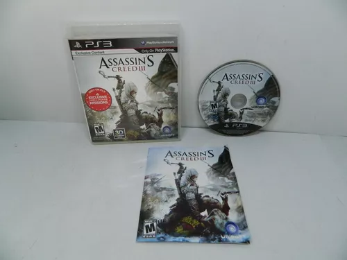 TRADUÇÃO ASSASSINS CREED 3 PT-BR PS3 DESTRAVADO 