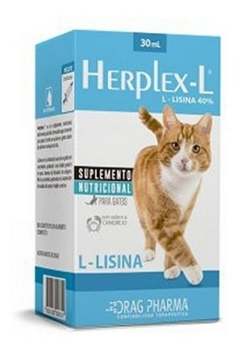 Herplex Suplemento Nutricional Para Gatos 30ml