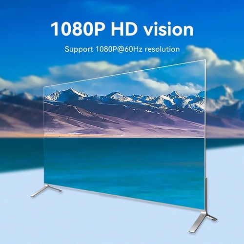 Adaptador Hdmi A Vga Vention Cable Convertidor Video 10 Pzas