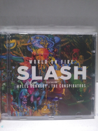 Slash World On Fire Cd Nuevo