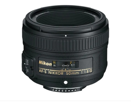 Imagem 1 de 6 de Lente Nikon Af-s Nikkor 50mm F/1.8g Nova Pronta Entrega