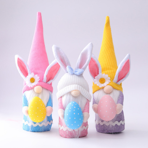Muñeca Sin Rostro Con Forma De Enano De Zanahoria Para Decor