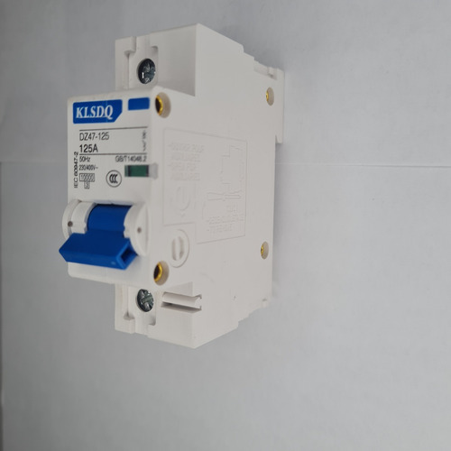 Pastilla Interruptor Termomagnético 125 Amper 1p Vca Riel Di