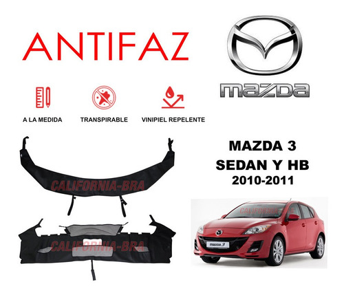 Antifaz Protector Estandar Mazda 3 2010 2011 Hatchback