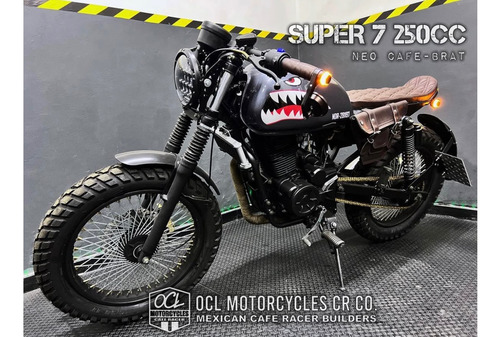 Motocicleta Super7 Mb 250cc Cafe Racer