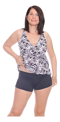 Malla Tankini Talle Grande Mujer Art 202