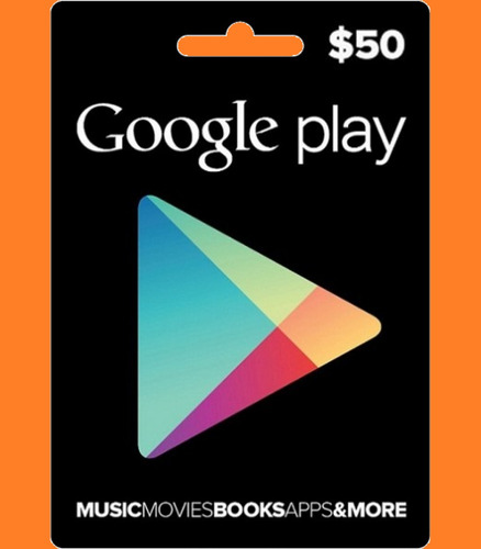 Google Play $50 Usd  - Voucher Con Codigo