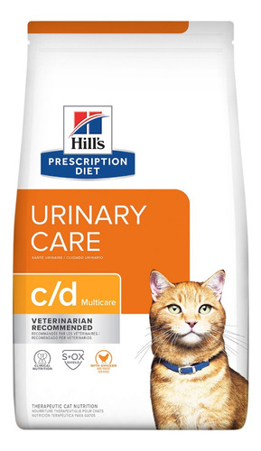 Hill's Pres. Diet C/d Multicare Urinario Croqueta Gato 3.9kg