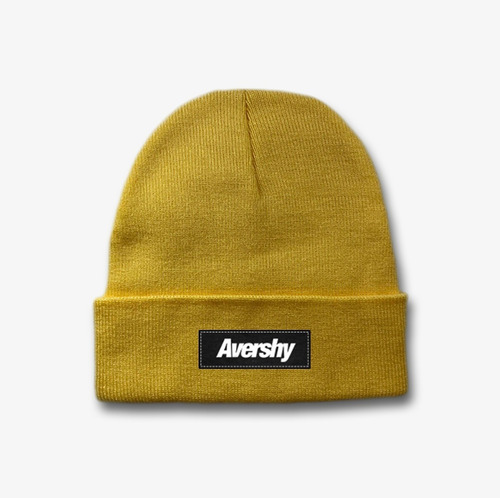 Gorro De Lana Beanie Unisex Amarillo  Avershy New