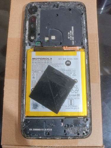 Motorola One Macro Azul Para Reparar Azul
