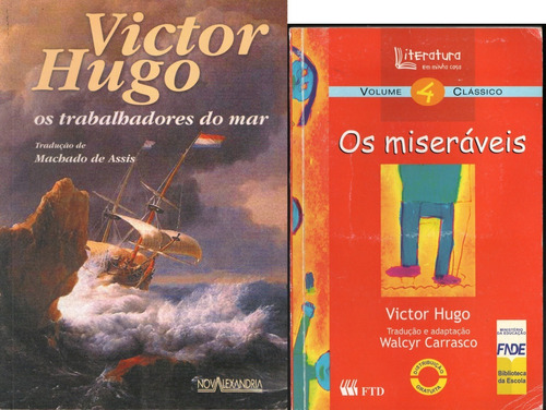 Os Trabalhadores Do Mar - Victor Hugo + Brinde Os Miseráveis