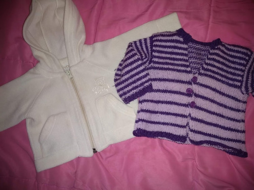 Campera Polar Voss 3 Meses +campera Tejida No Mimo La Plata