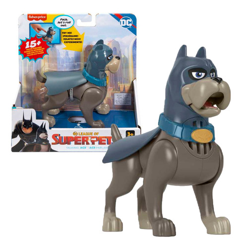 Boneco Cachorro Super Pets Fisher Price Hjf31 - Mattel
