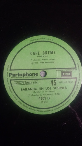 Café Creme Bailando En Los Sesenta Vinilo