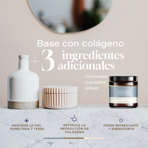 Imagen 5 de 7 de Mascarilla Facial Detox 60ml Carbon Activado, Arcillas