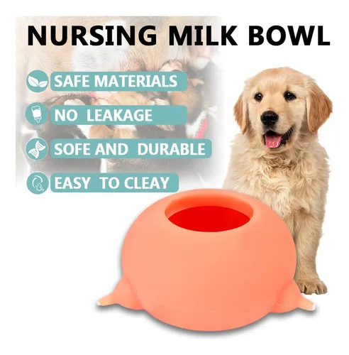 Cuenco De Leche For Alimentar A Cachorros, Biberones