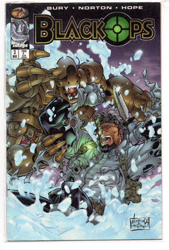 Blackops N° 03 - Em Inglês - Editora Image - Formato 17 X 26 - Capa Mole - Bonellihq 3 Cx452 H23