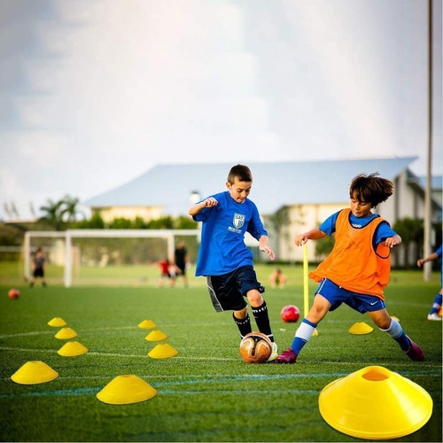 Marcador Set 40 Conos Obstáculo Entrenamiento Futbol/ Nordik