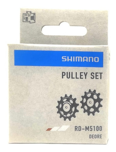 Roldanas Poleas Shimano Rd-m5100 10/11/12 V 13 Dientes(par)